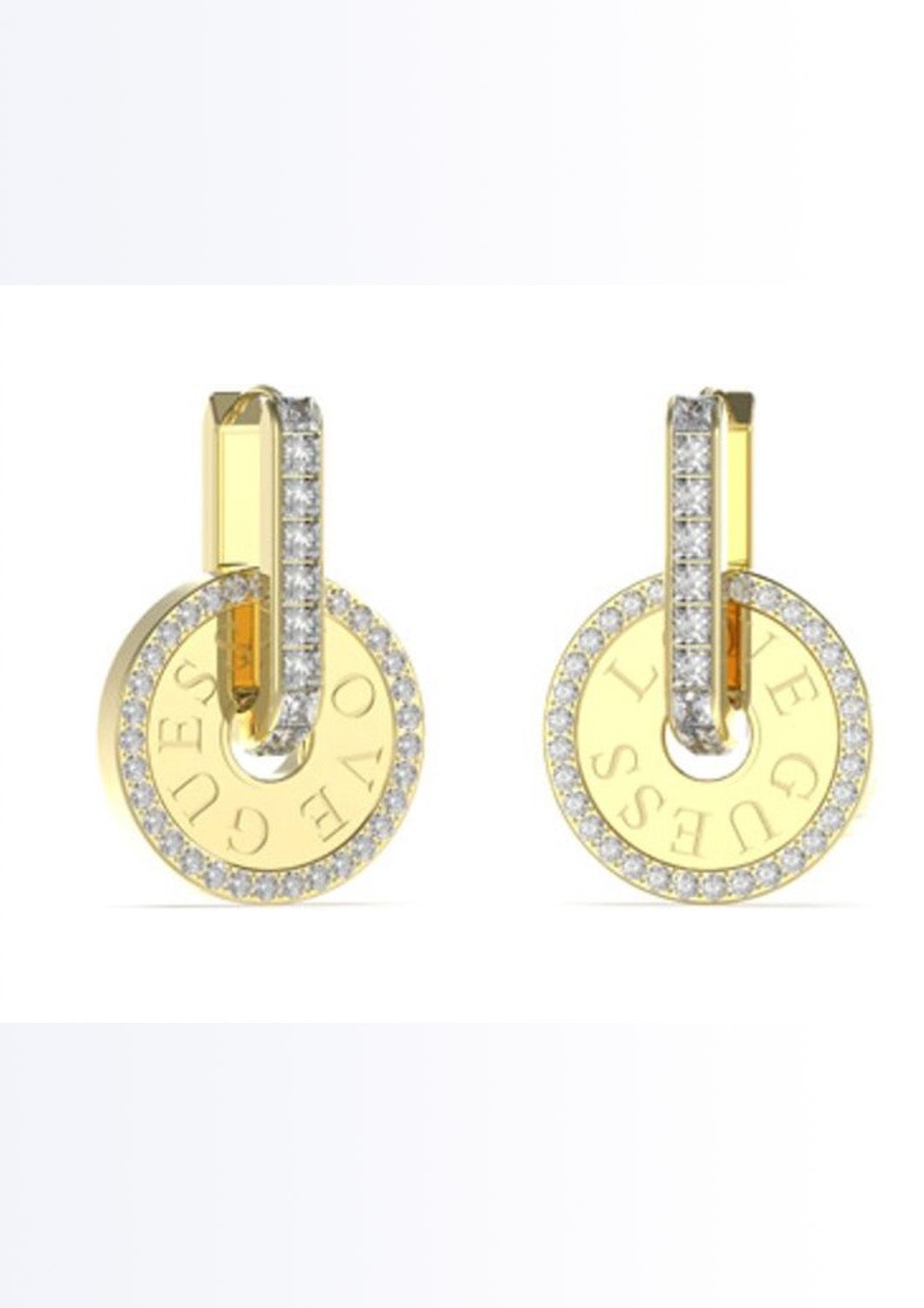 Dames - oorbellen - love guess