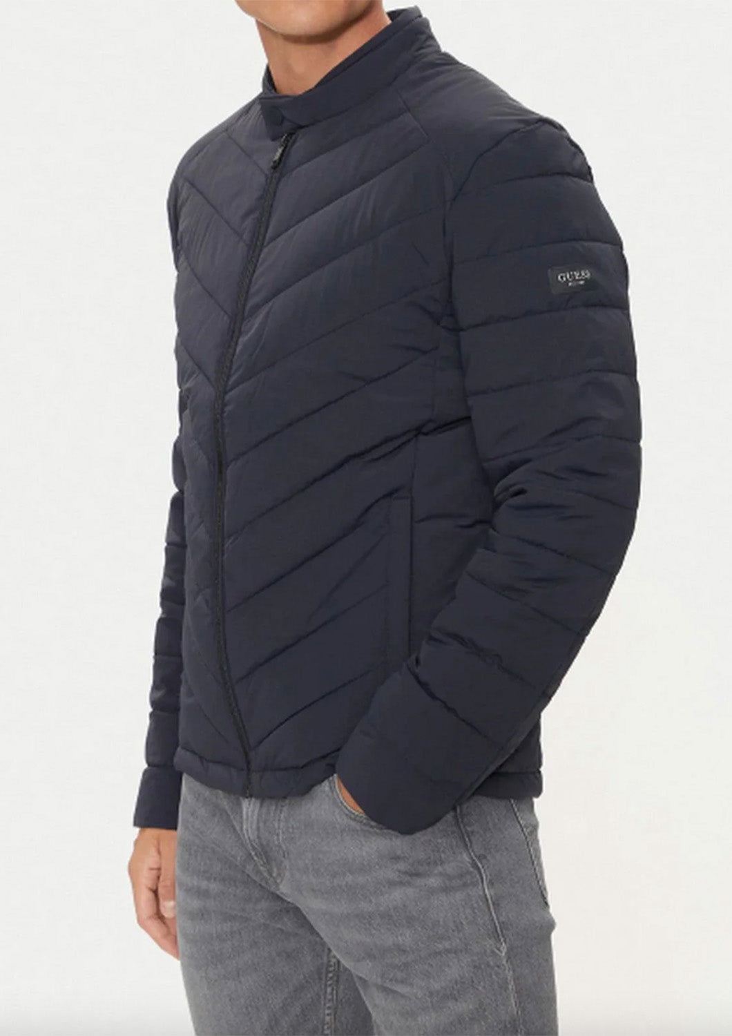 heren - guess - jas - thermore - navy