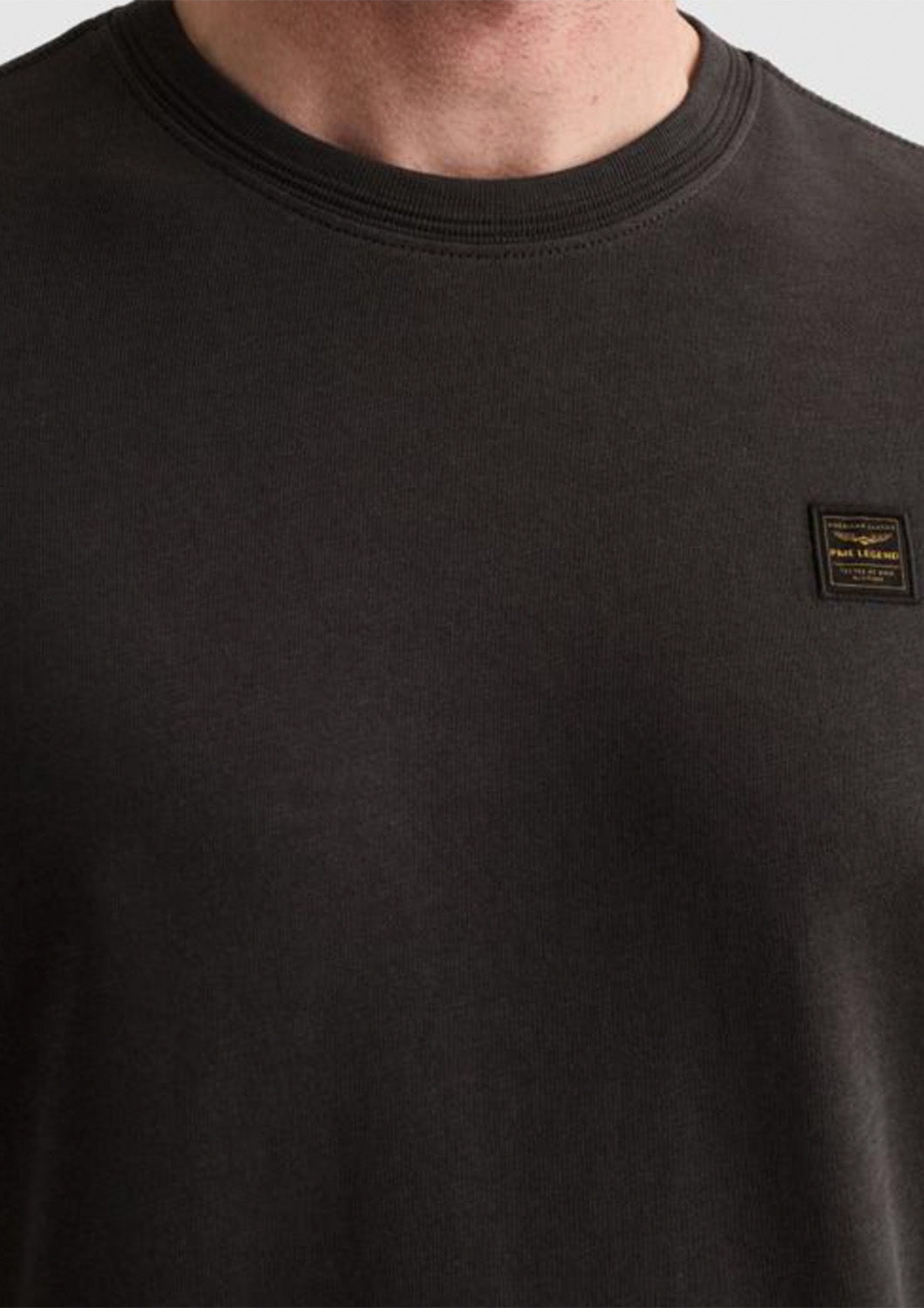 Heren - PME legend - T-shirten - obsidian ( heel doner antraciet )