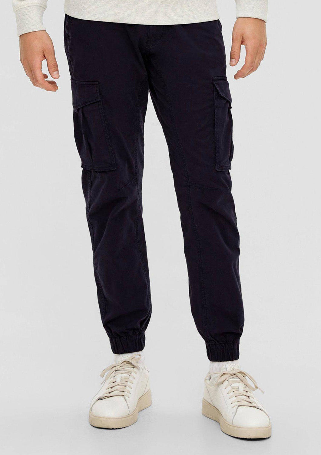 Heren - broek - kombat - marine blauw