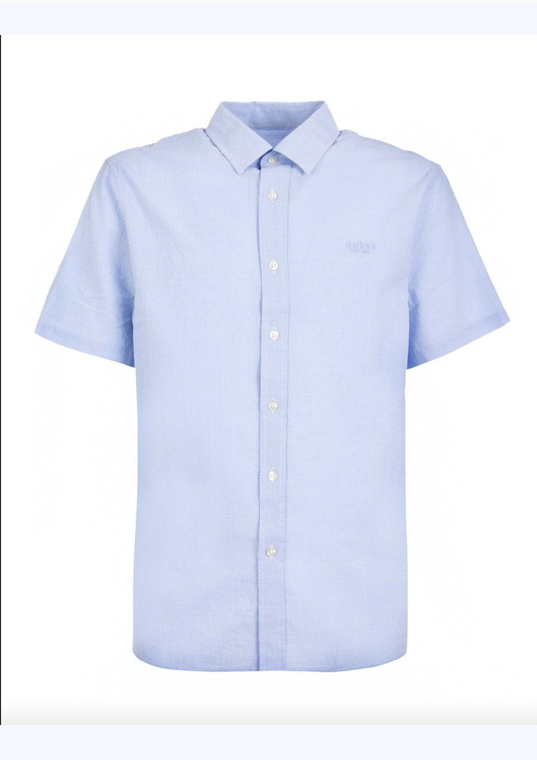 Heren - guess - hemd - mini ruitjes