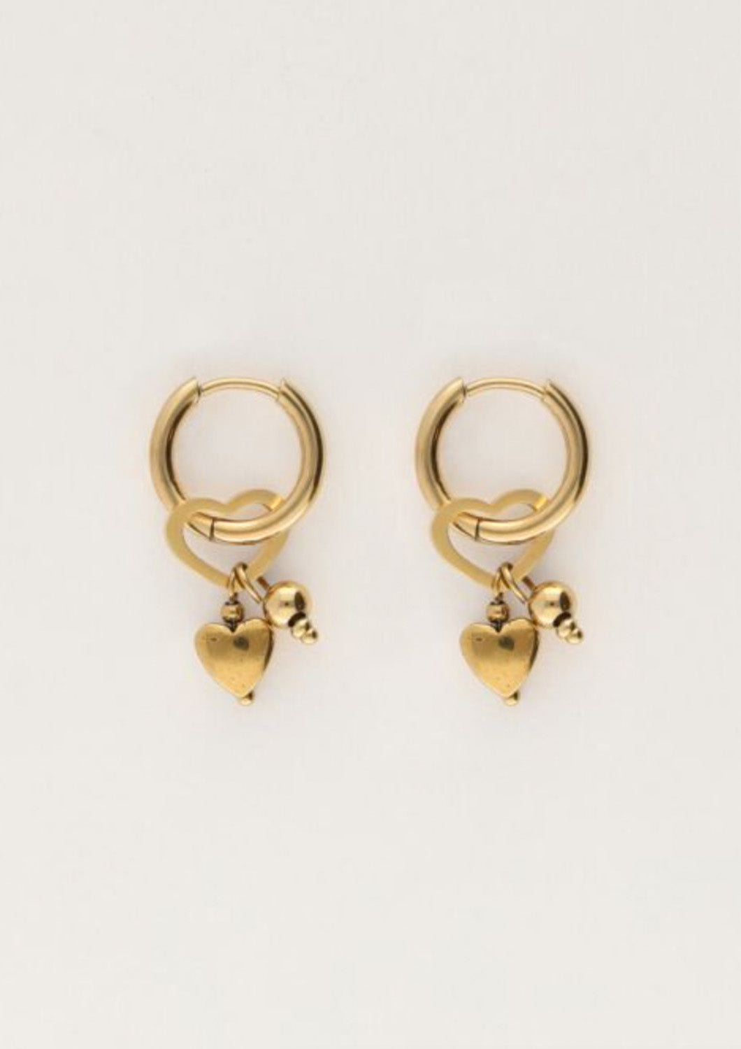 Dames - my jewellery - Kleine oorringen met diverse hartjes