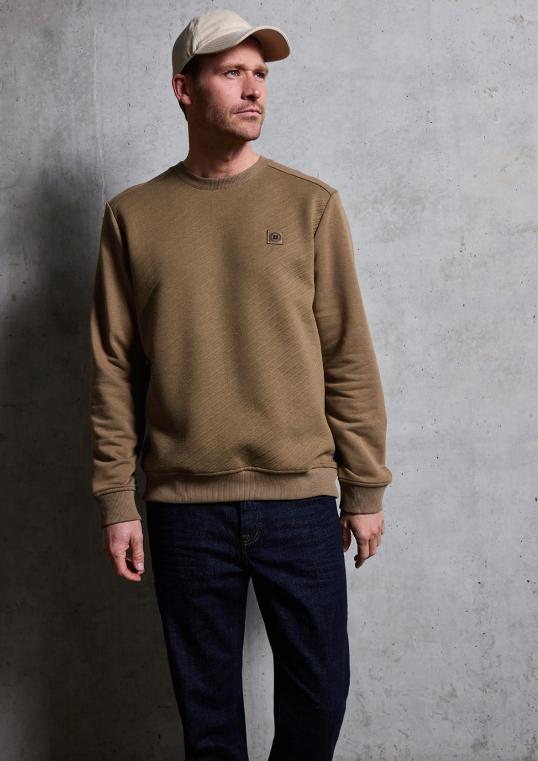 Heren - street one - sweater - beige