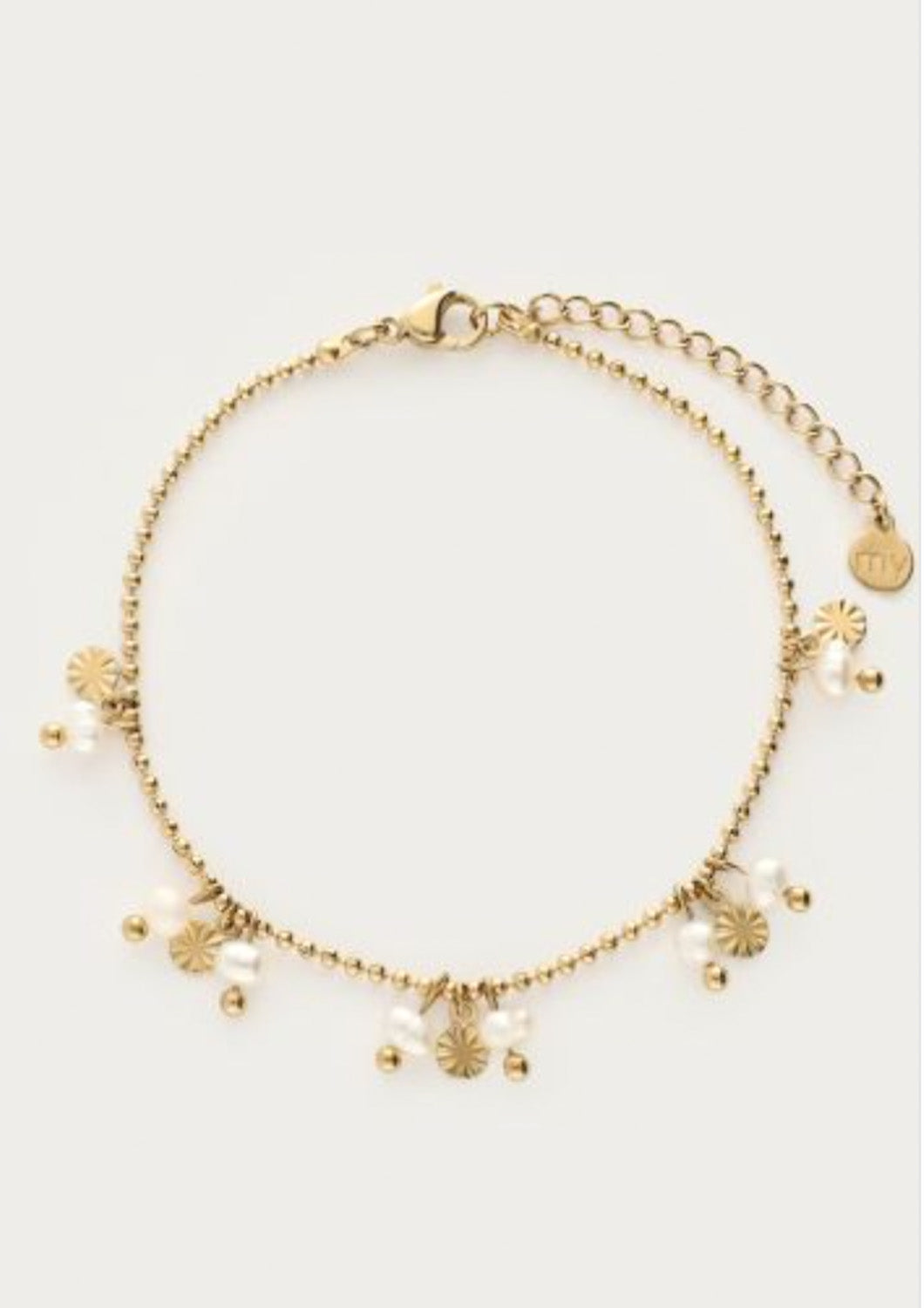 Dames - my jewellery - Shapes armband zoetwaterparels & rondjes