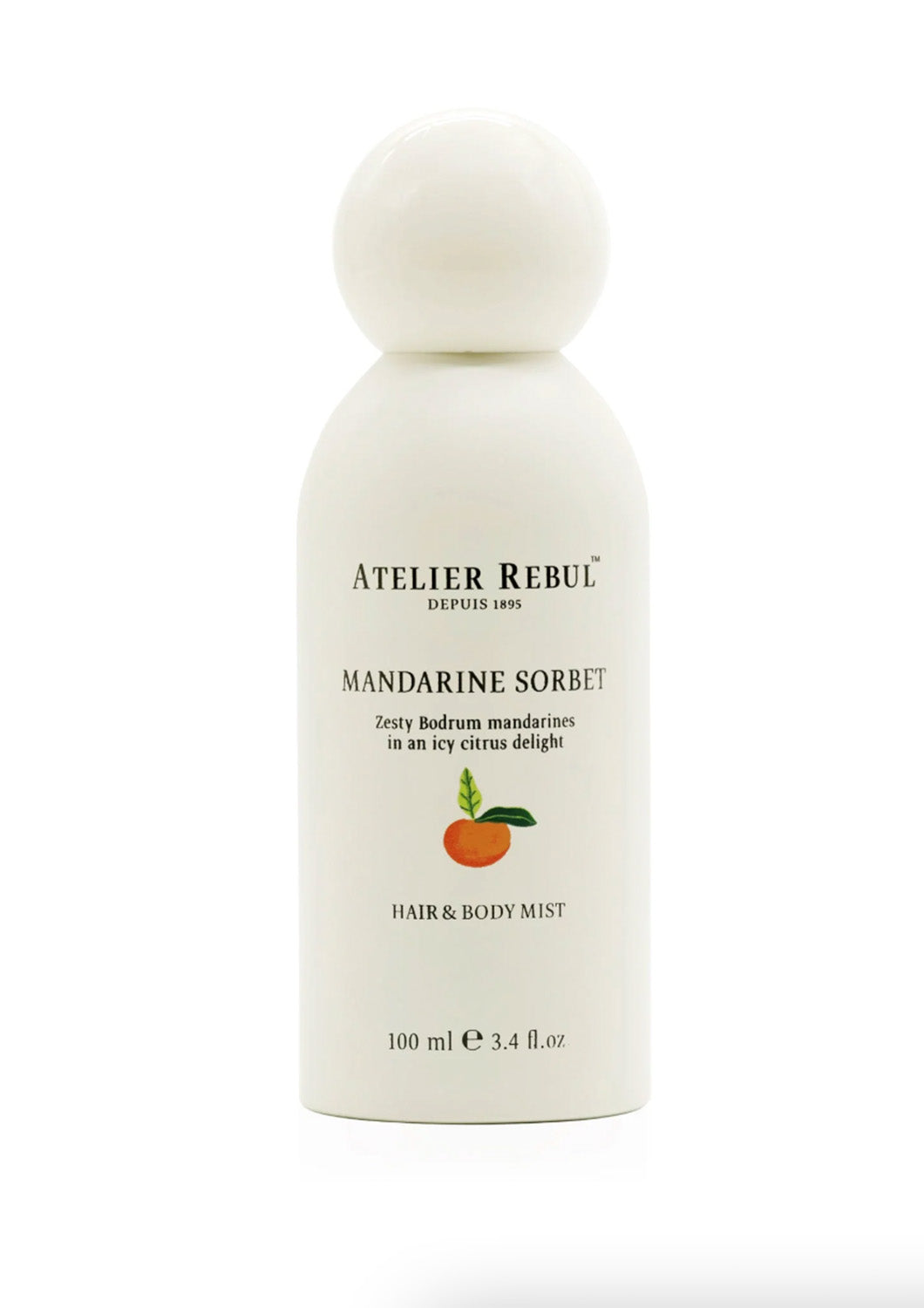 atelier rebul - bodymist - mandarine sorbet