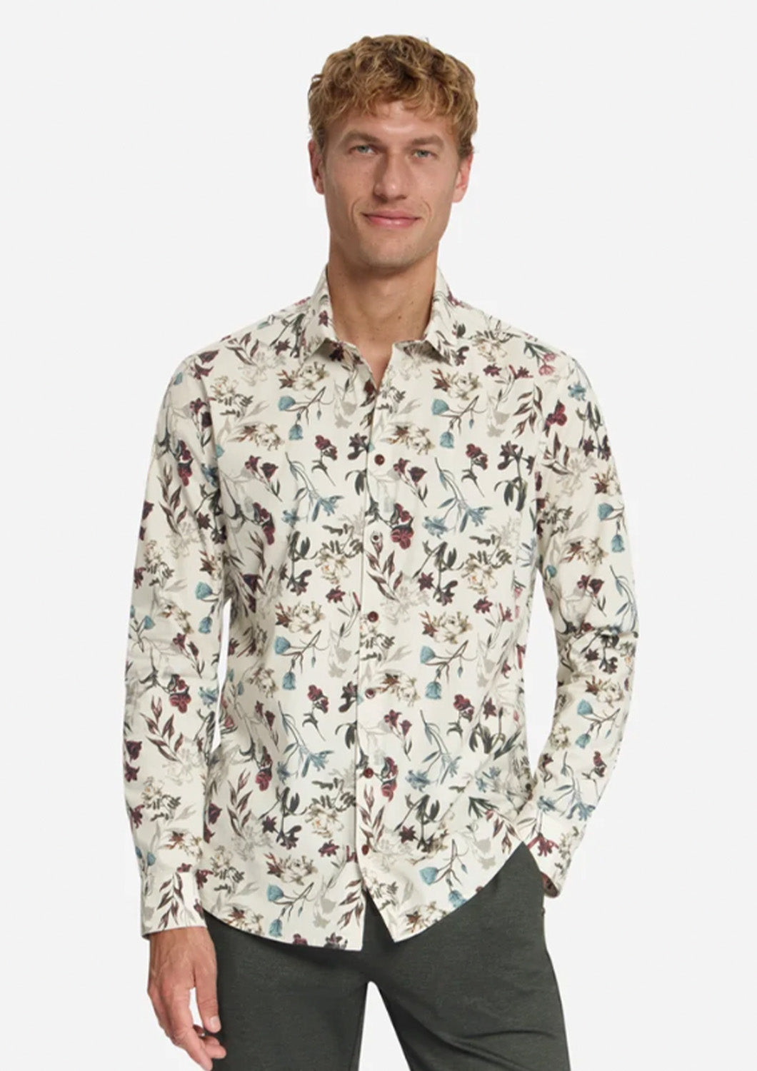 Heren - no excess - hemd -bloemen print