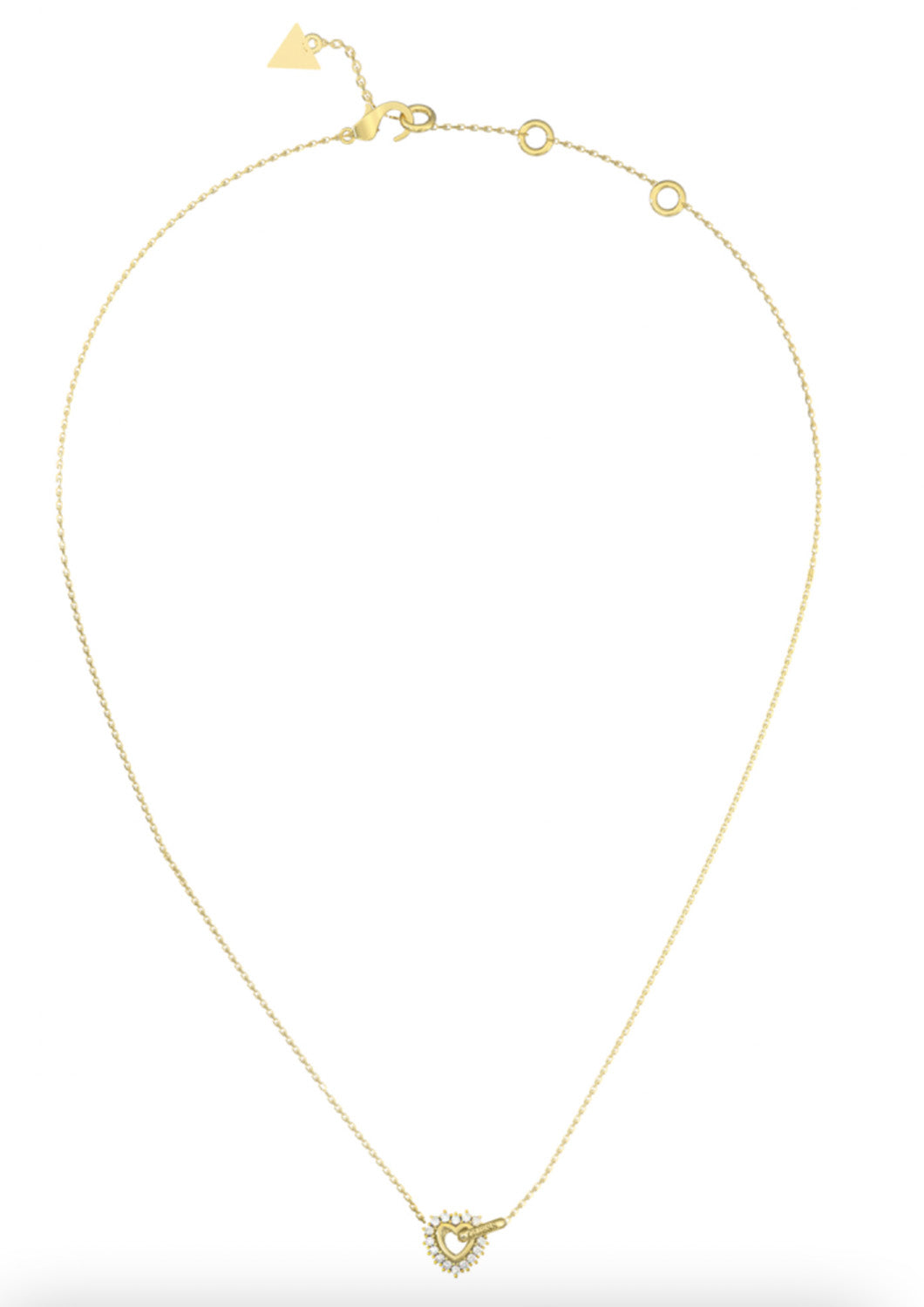 Dames - guess - ketting - Iconique - JUBN05533JWYGT-U