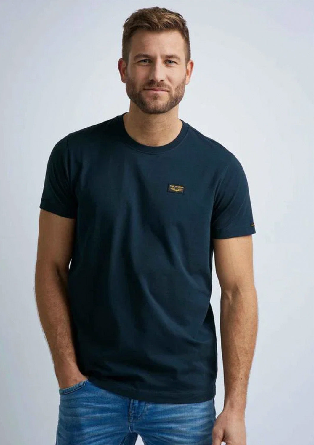 Heren - PME legend - basic T-shirt - navy