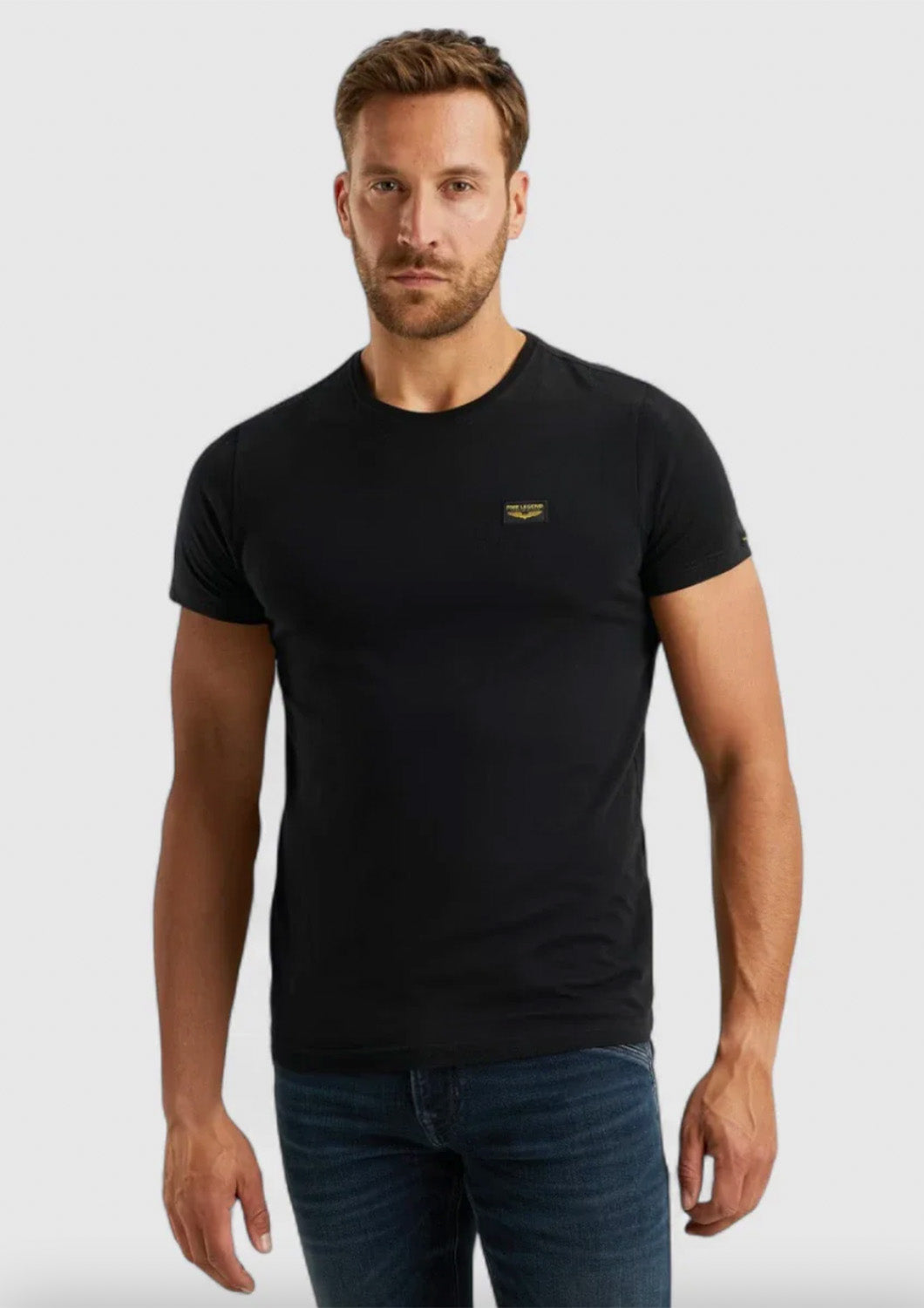 Heren - PME legend - basic T-shirt - zwart