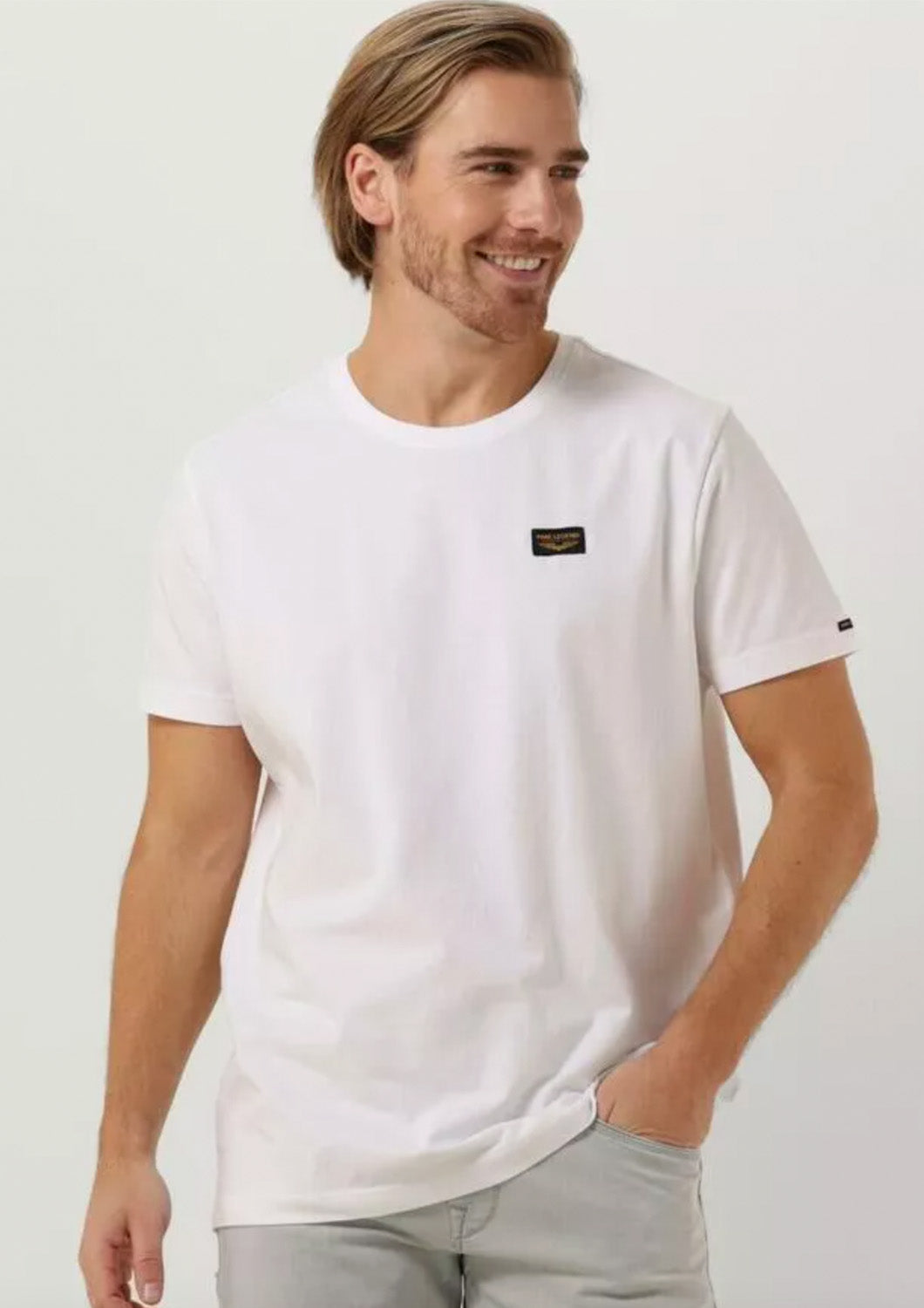 Heren - PME legend - basic T-shirt - wit