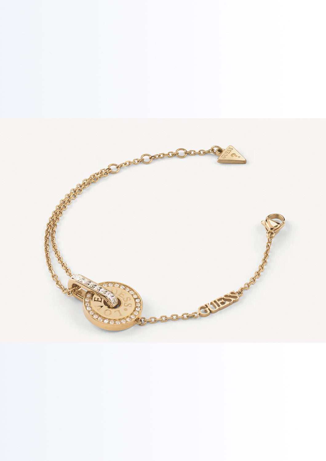 Dames - armband - love guess - goud