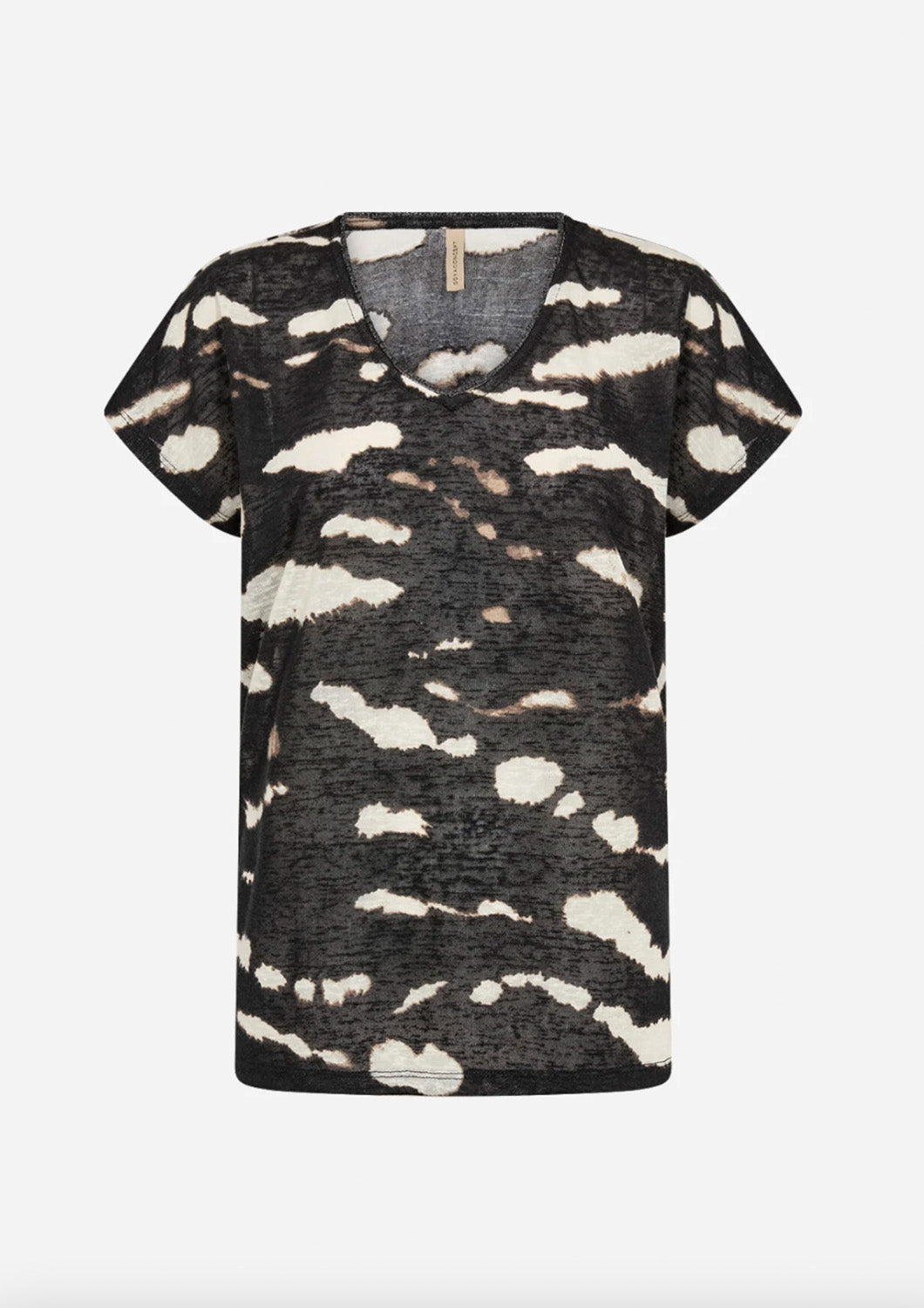 Dames - soyaconcept - T-shirt - aretha - zwart