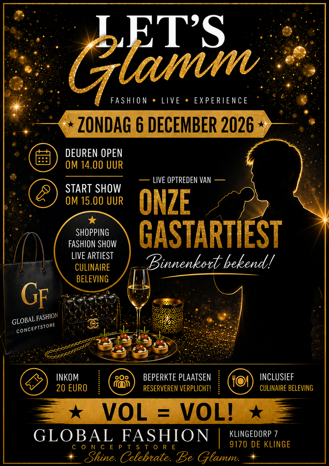 Lets' Glamm — zondag 6 december 2026