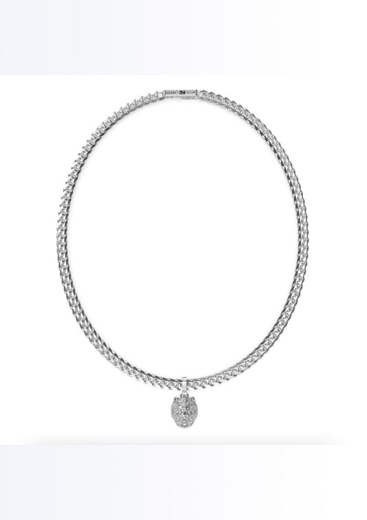 Heren - ketting  - lion king - zilver