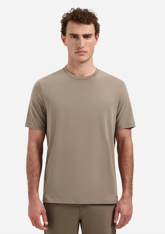 Heren - no excess - basic t-shirt - clay