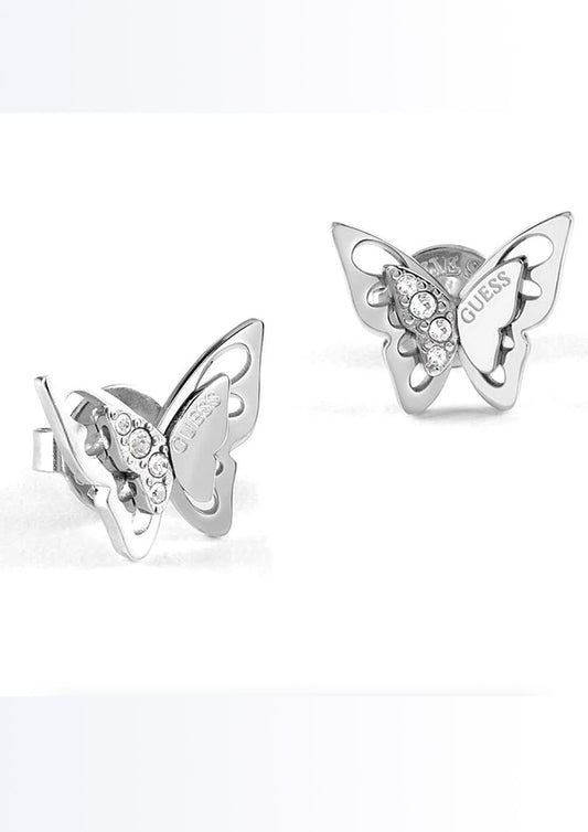 Dames - oorbellen - fly away - zilver