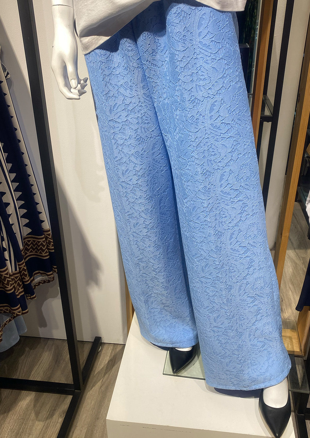 Dames - just woman by matteo - comfy broek met kant