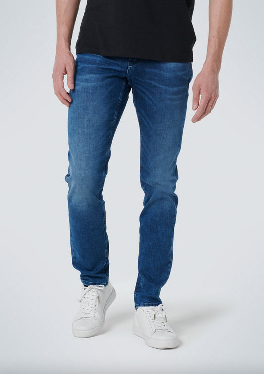 Heren - no excess - jeans - stone used denim