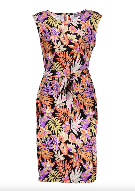 Dames - geisha - jurk - fall flower