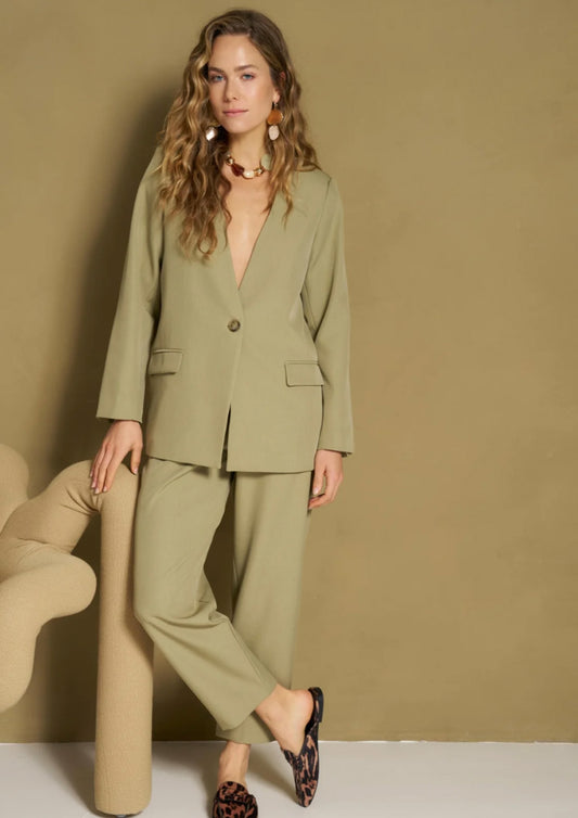 Dames - lofty manne - broek - helvi - kaki