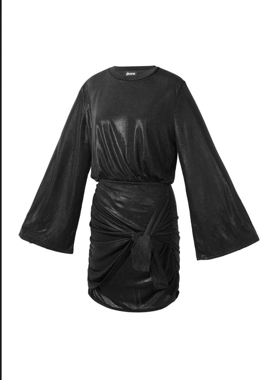 Dames - selected by global fashion - warp dress - blair - zwart