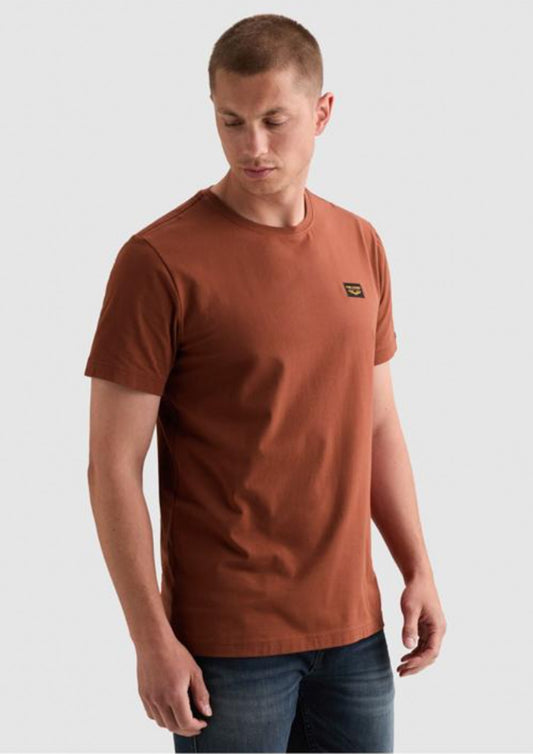 Heren - PME legend - Basic T-shirt - arabian spice