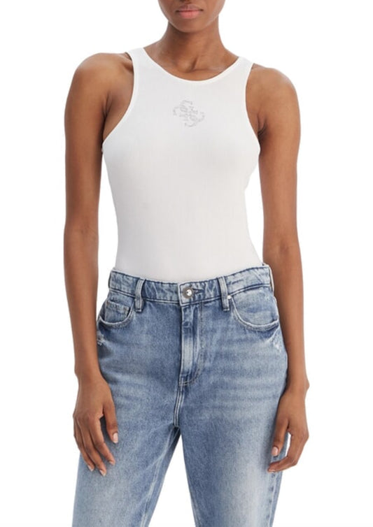Dames - guess - top - wit