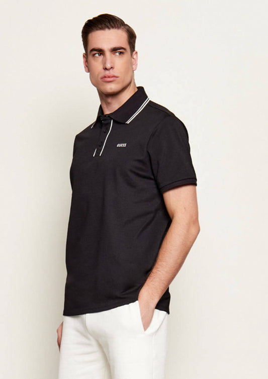Heren - guess - polo - zwart