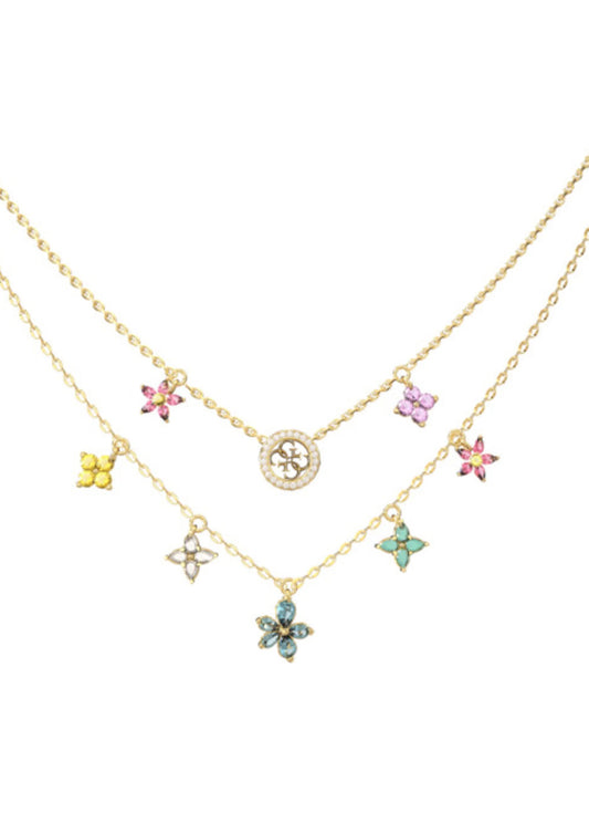 Dames - guess - ketting - secret gardin - JUBN06028JWYGMCT/U