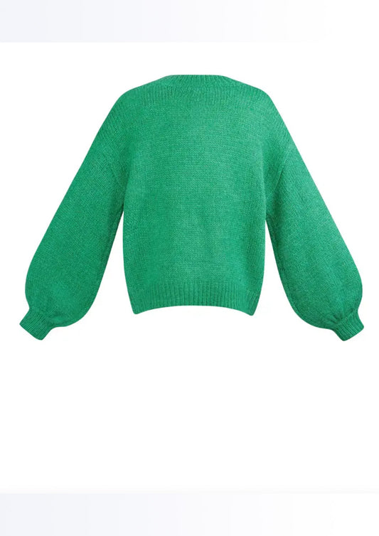 Dames - trui - groen