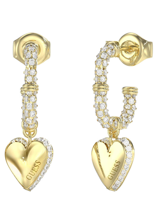 Dames - guess - oorbellen - by your side - JUBE06075JWYGT/U