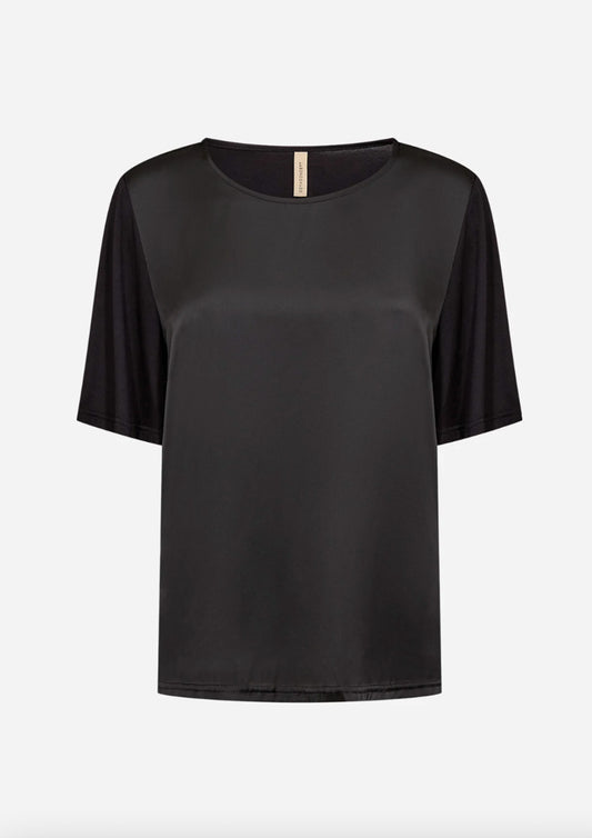 Dames - soyaconcept - t-shirt - thilde - zwart