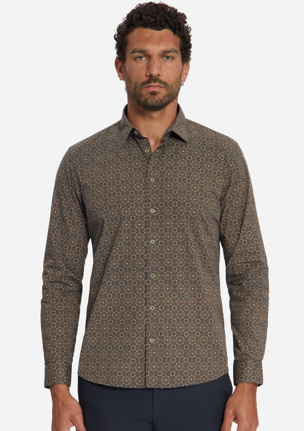Heren - No excess - Hemd - Caramel