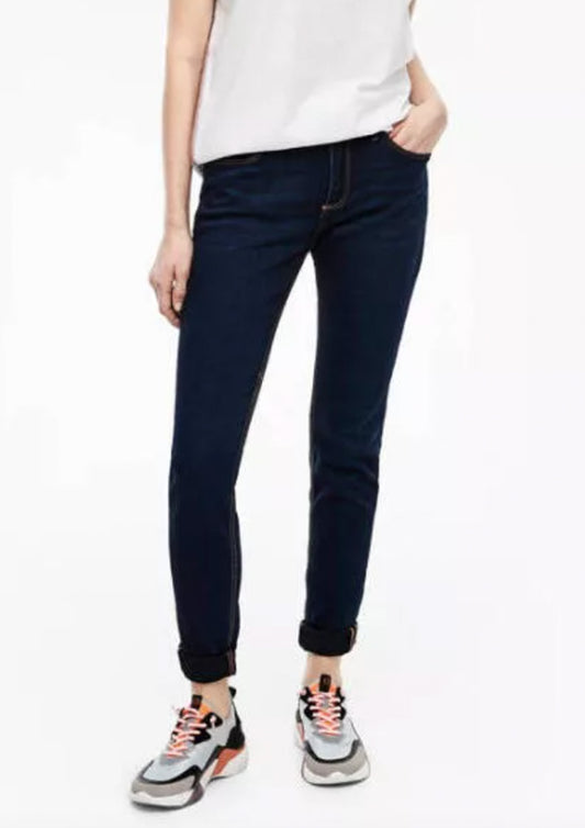 Dames - jeans - sadie - donker blauw