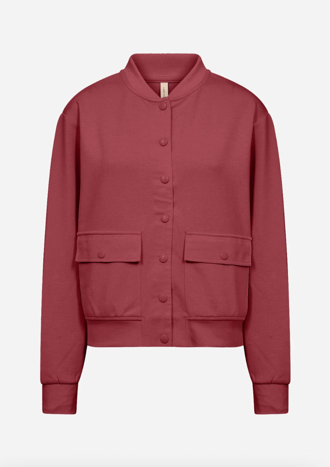 Dames - soyaconcept - sportieve vestje - donker rood