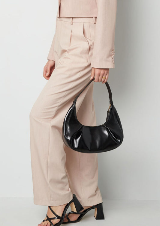 Dames - selected by global fashion -handtas - freya - zwart