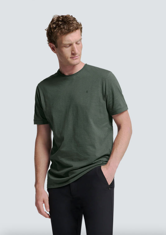 heren - no excess - t-shirt - dark steel