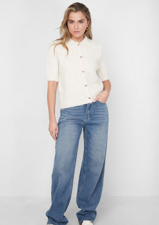 Dames - gimme - trui - the amor knitwear - off white