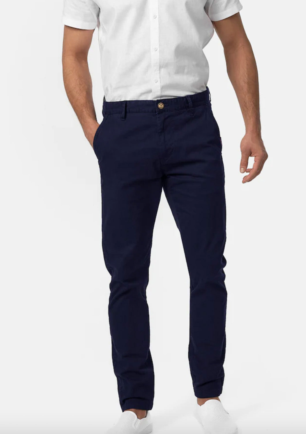 Heren - indicode - chino - navy
