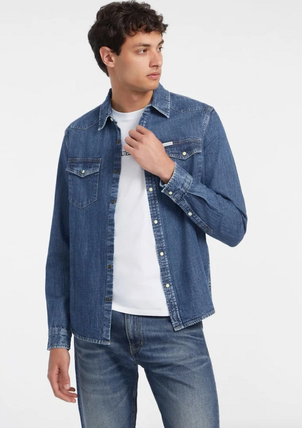 Heren - Guess Jeans - Jeans hemd