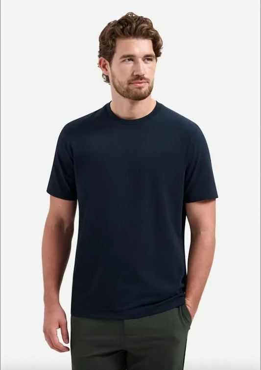 Heren - no excess - basic T-shirt - night