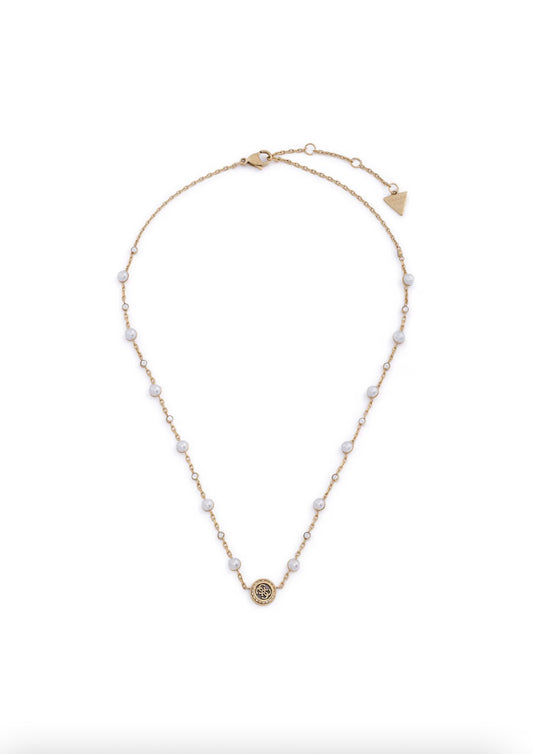 Dames - guess - ketting - Tiny pearly - JUBN05515JW