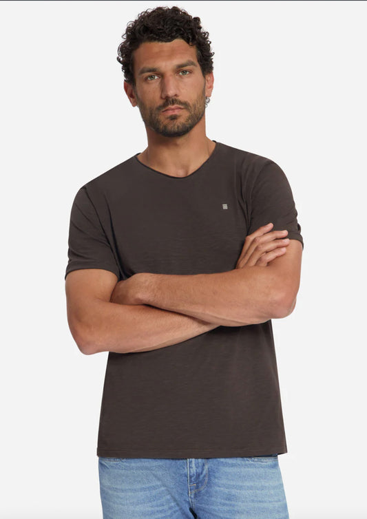 Heren - no excess - T-shirt - bruin