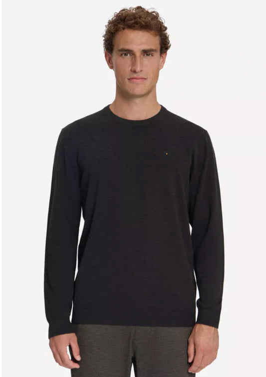 Heren - no excess - basic trui - bruin