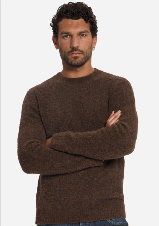 Heren - no excess - trui - teddy - bruin