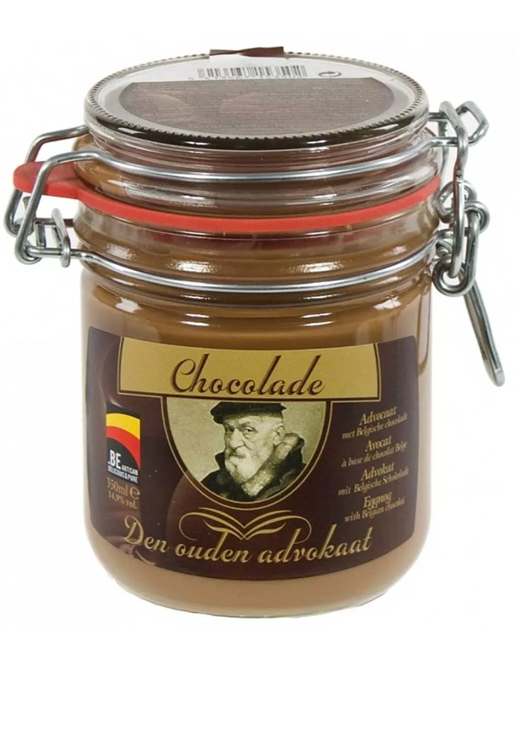 Den Ouden Advokaat Weckpot Advocaat Chocolade 14.9° 350ml