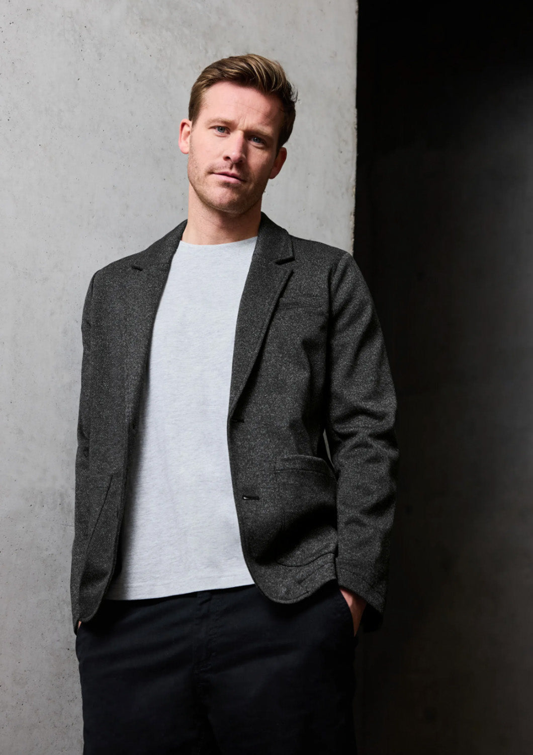 Heren - street one - blazer - Gemêleerd