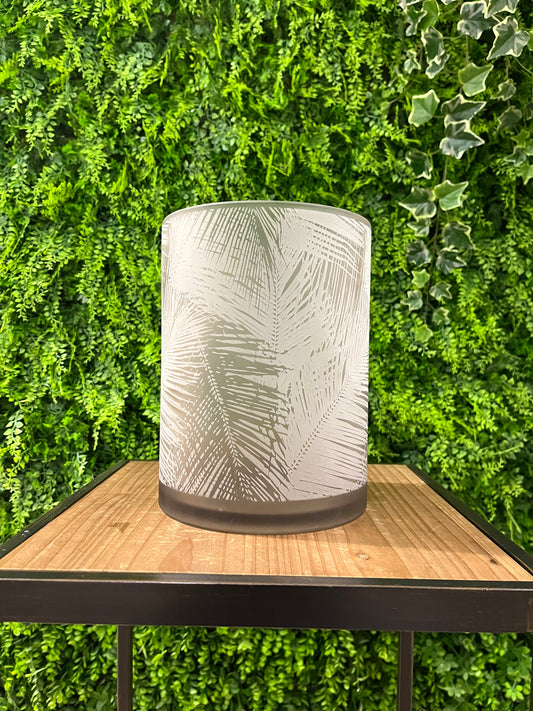 Woonaccessoires - theelichthouder blaadjes - groot