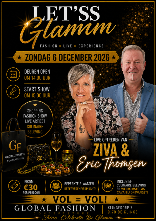 Lets' Glamm — zondag 6 december 2026