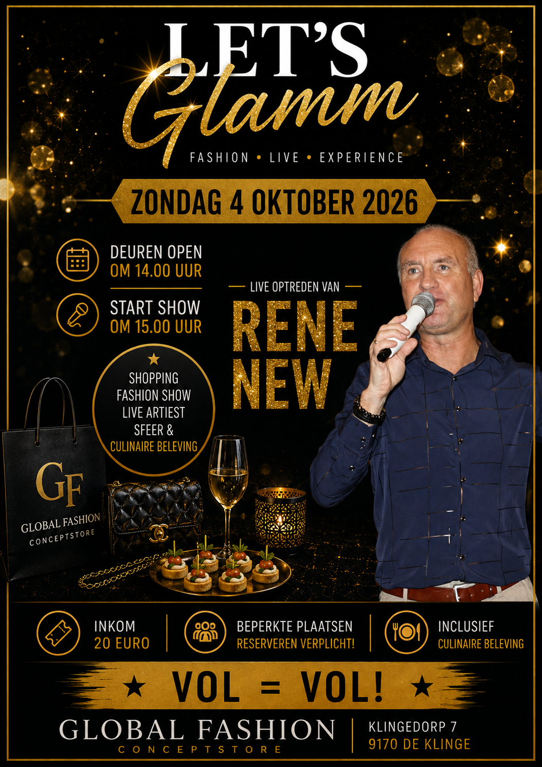 Lets' Glamm — zondag 4 oktober 2026